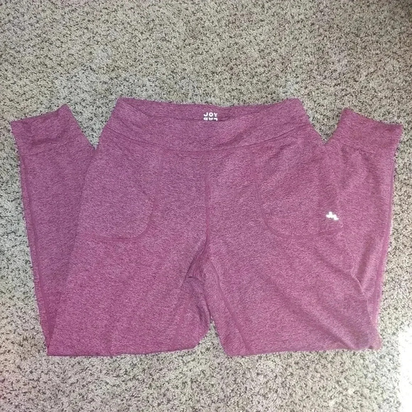 Joy Lab Pink Legging Joggers Small - Picture 1 of 7